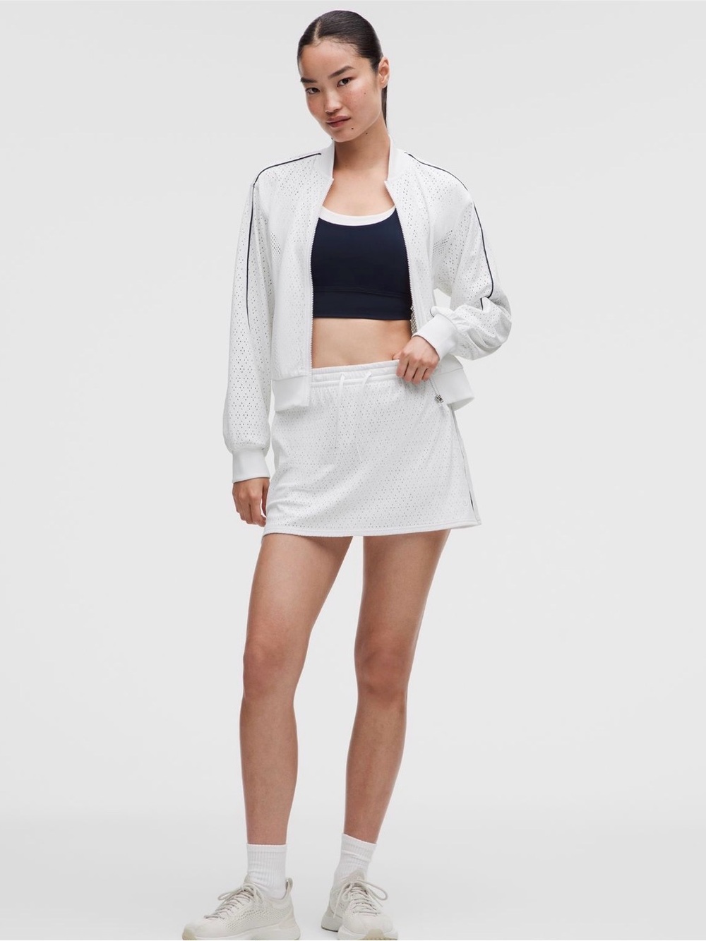Lululemon Ace Advantage High-Rise Knit Mesh
Tennis Skirt #lululemon NWT
